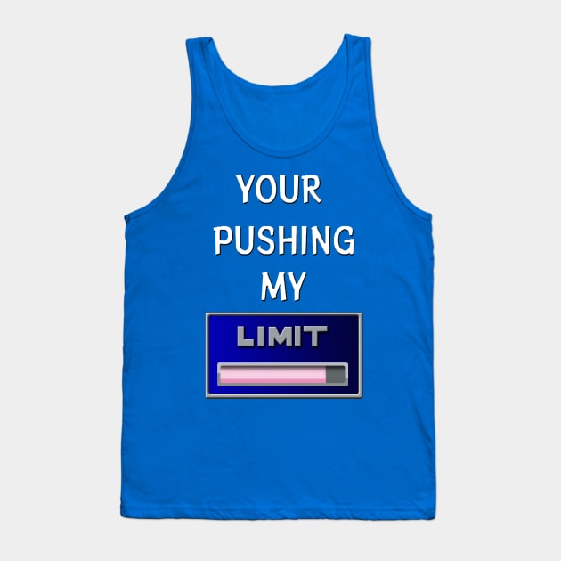 Pushing my Limit(Final Fantasy 7) Tank Top by monkeyfan250